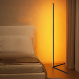 Nordic Dimmable RGB Corner Floor Lamp with Smart App