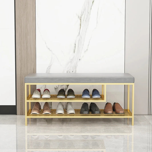 Modern 3 Tier Bamboo Shoe Rack