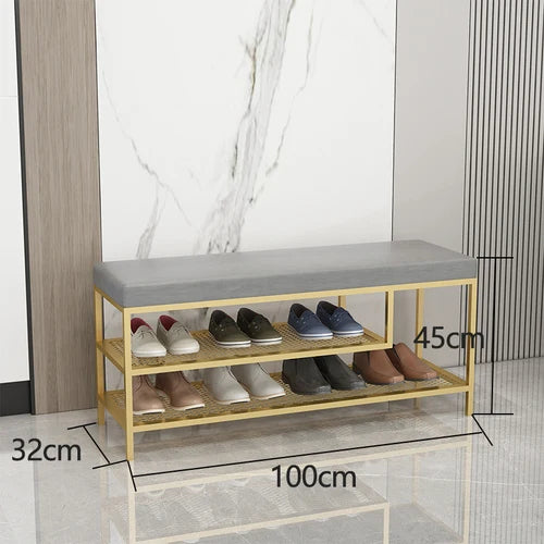 Modern 3 Tier Bamboo Shoe Rack