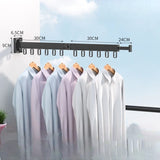 3 Rod Foldable Wall Mount Clothes Airer