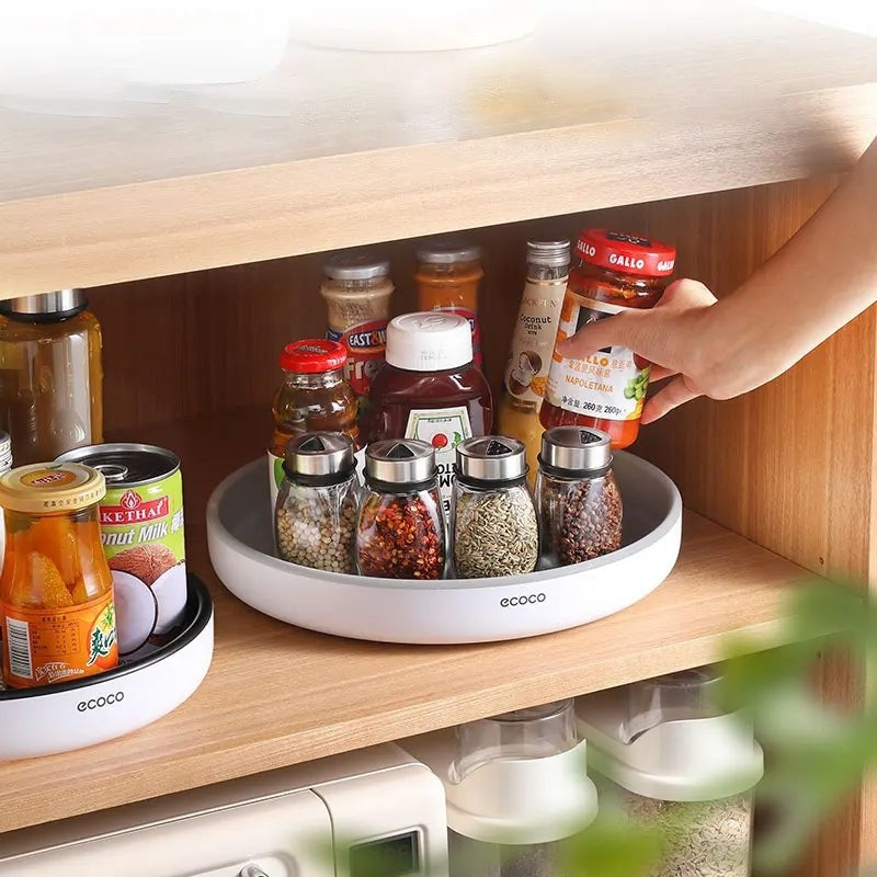 360° Rotating Spice Organizer Tray