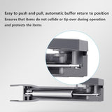 2 Tier Corner Pull Out Tray Storage Organize Cabinet