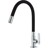 Silica Gel Rotating Deck Mount Kitchen Sink Faucet