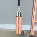 Pull Down Sprayer Pull Out Deck Mounted Sink Tap Faucet