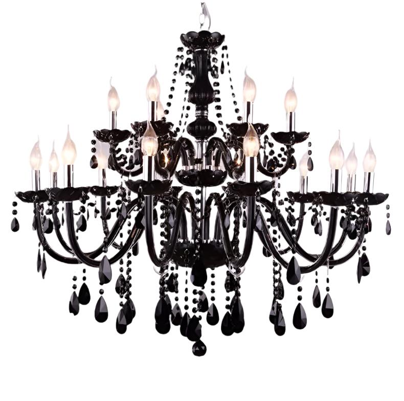 Modern Retro Drop Crystal Chandelier