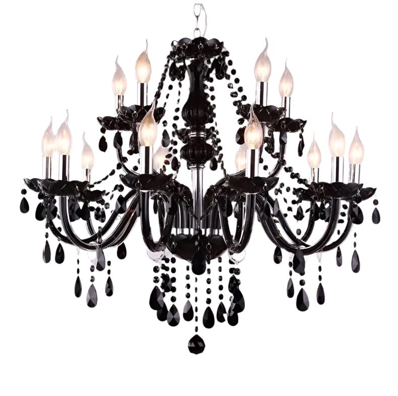 Modern Retro Drop Crystal Chandelier