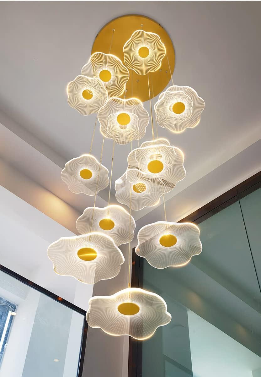 Nordic Circular Modern Chandelier Pendant Lamp