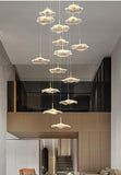 Nordic Circular Modern Chandelier Pendant Lamp