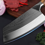 Stainless Steel Filleting Steak Kitchen Cleaver Knife