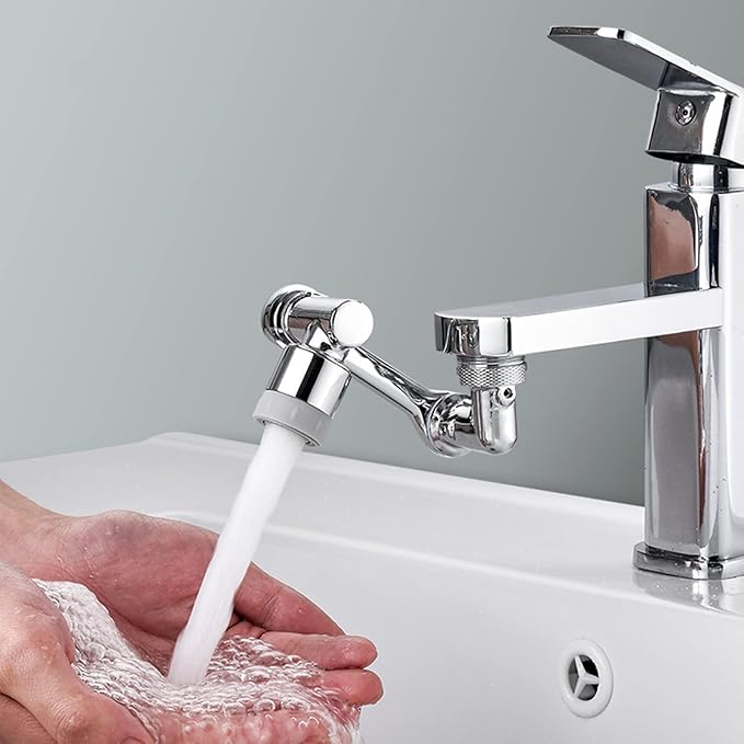 Faucet Spray Head with Rotation and Extender