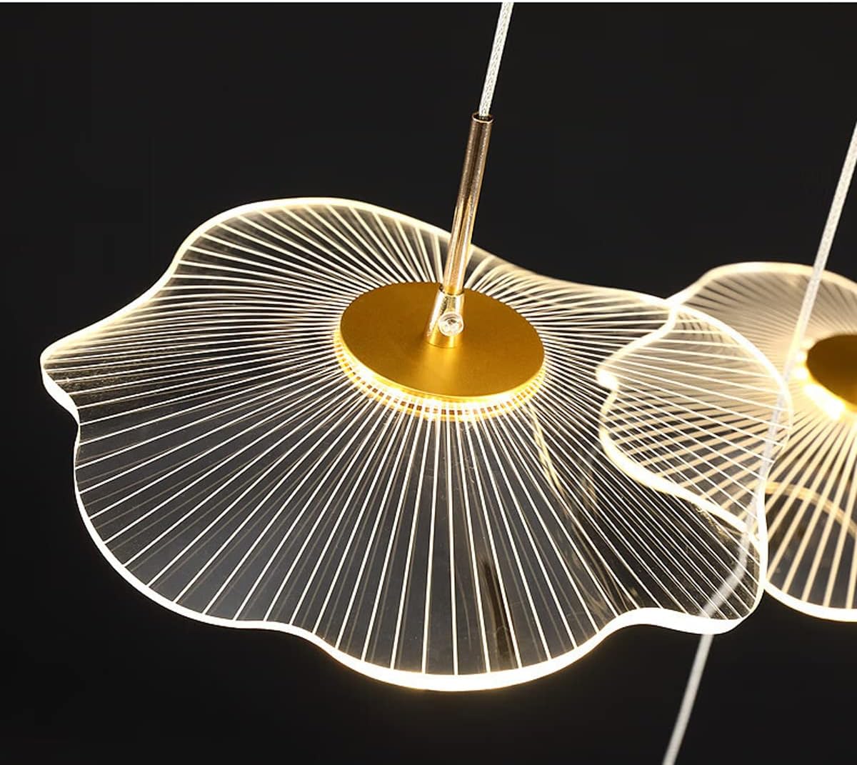 Nordic Circular Modern Chandelier Pendant Lamp
