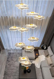 Nordic Circular Modern Chandelier Pendant Lamp