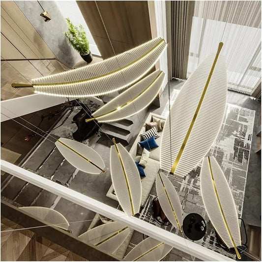 LED Chandelier Modern Spiral  Pendant Light