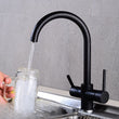 360 Degree Rotation Brass Drinking Filtered Water Kitchen Faucet