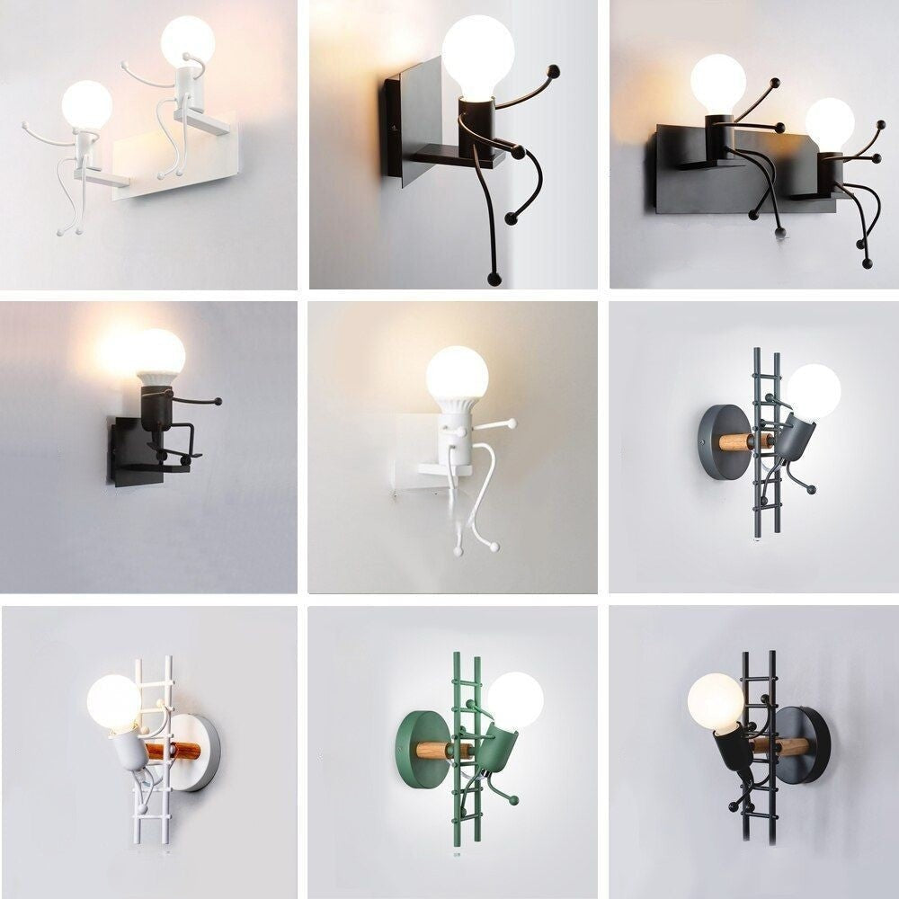 Modern Creative Cartoon Robot Wall Lamp