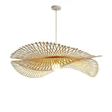 Bamboo Woven Wicker Chandeliers Pendant Lights