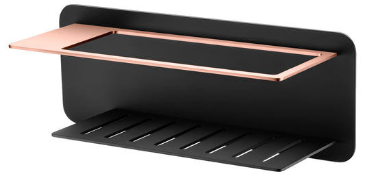 Jabonera Frontal Bethari Negro Oro Rosa