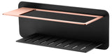 Jabonera Frontal Bethari Negro Oro Rosa