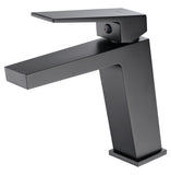 Monomando Lavabo Art Negro Mate