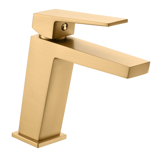 Monomando Lavabo Art Oro Cepillado