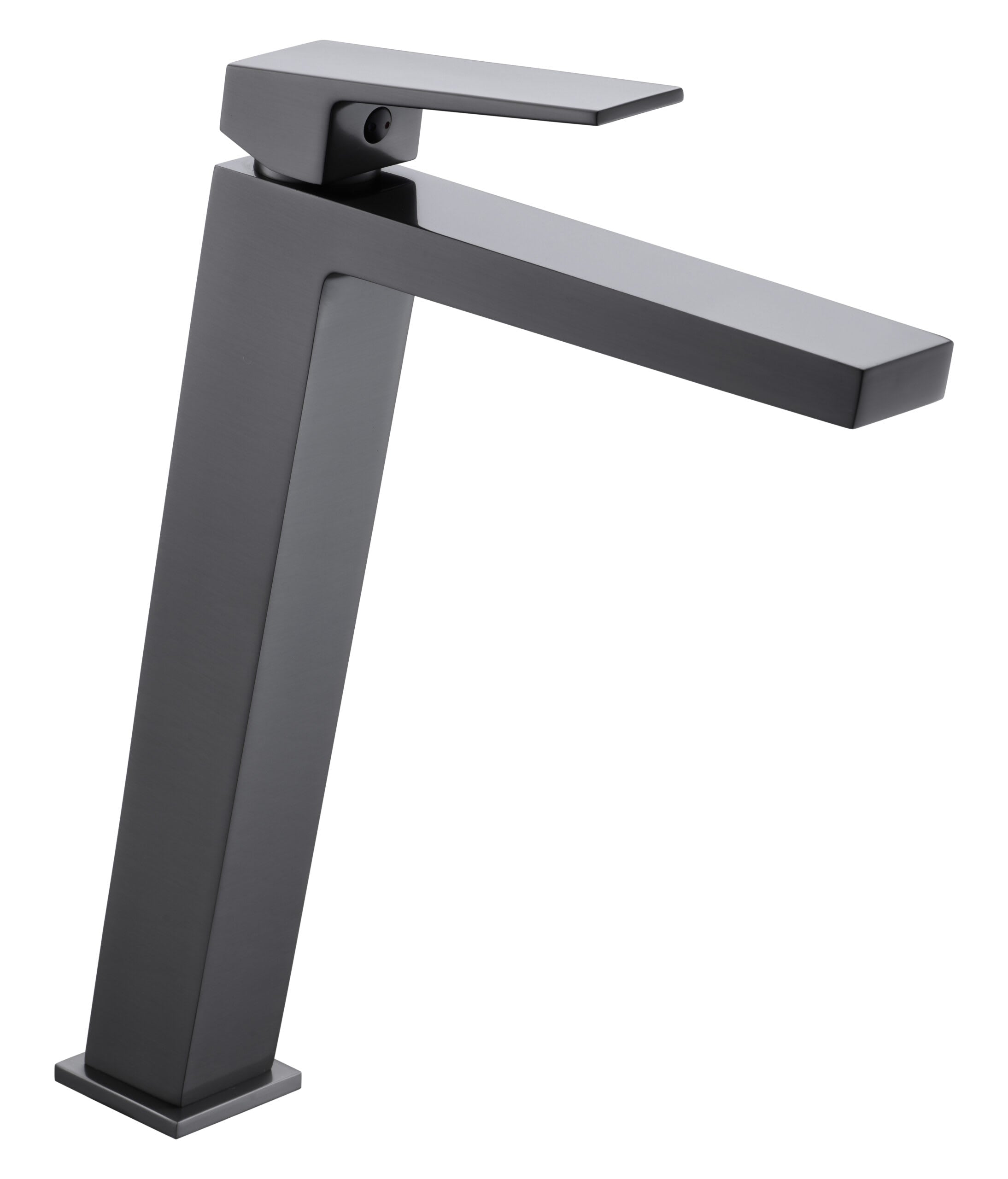 Monomando Lavabo Alto Art Black Gun Metal