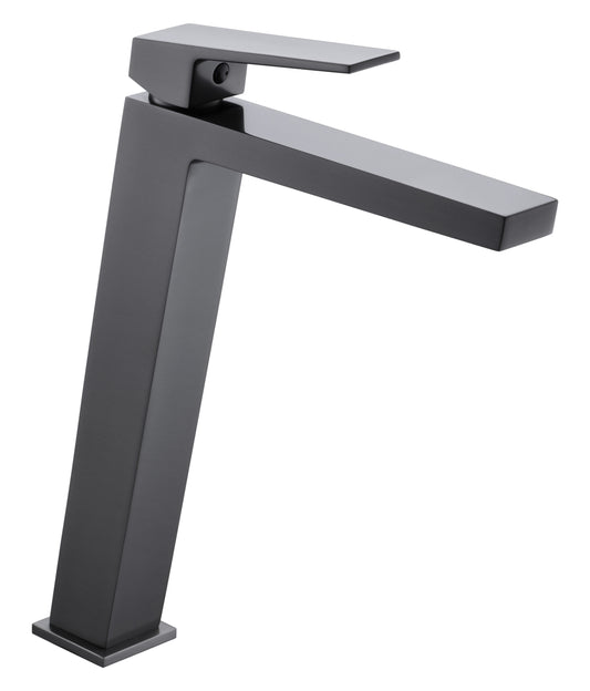 Monomando Lavabo Alto Art Black Gun Metal