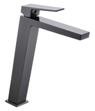 Monomando Lavabo Alto Art Black Gun Metal
