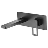 Monomando Lavabo Empotrado Suecia Negro Mate