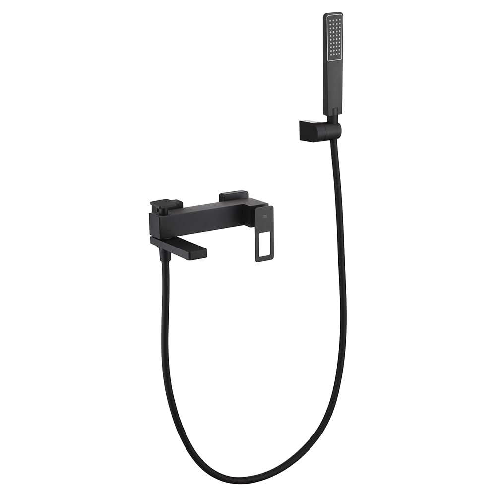 Grifo De Baño/Ducha  Suecia Negro Mate