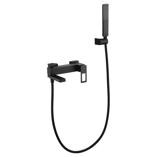 Grifo De Baño/Ducha  Suecia Negro Mate