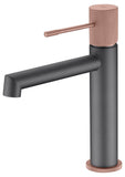 Monomando Lavabo Line Gris Champagne