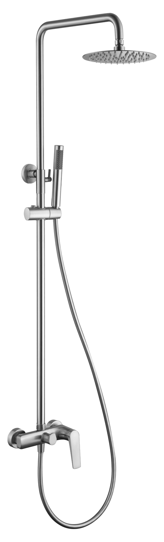 Conjunto Ducha Monomando Delos (Acero S316)