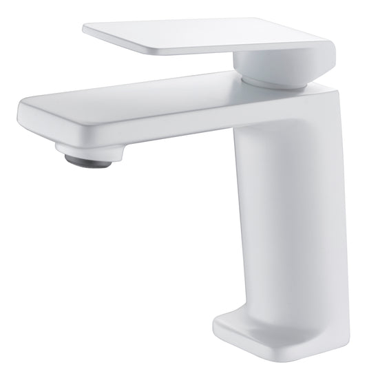 Monomando Lavabo Fiyi Blanco Mate