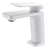 Monomando Lavabo Fiyi Blanco Mate