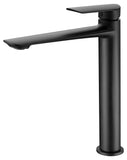 Monomando Lavabo Alto Ural Negro Mate