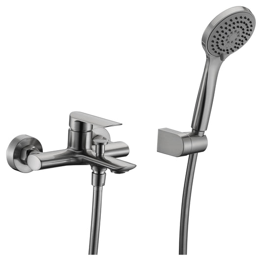 Grifo De Baño/Ducha  Ural Níquel Cepillado