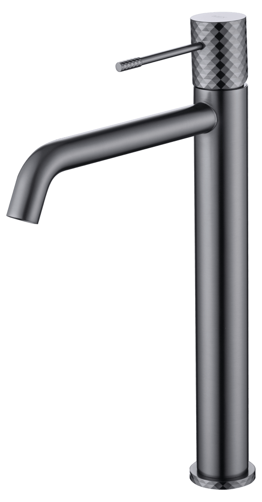 Monomando Lavabo Alto Génova Black Gun Metal