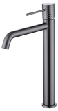 Monomando Lavabo Alto Génova Black Gun Metal