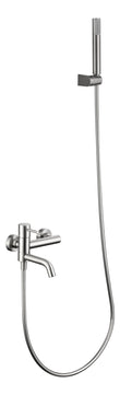 Monomando Kit Baño/Ducha Monza Níquel Cepillado