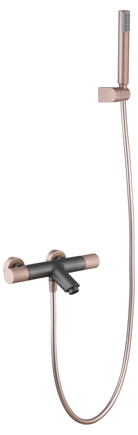 Grifo De Baño/Ducha Termostático  Line Gris Champagne