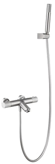 Grifo De Baño/Ducha Termostático  Line Níquel Cepillado