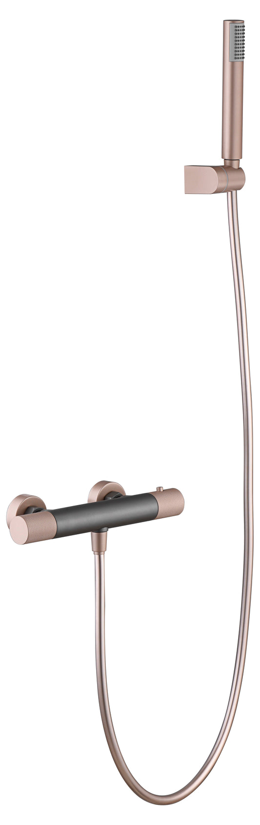 Grifo De Ducha Termostático  Line Gris Champagne