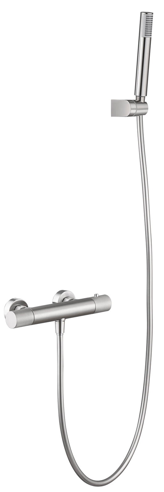 Grifo De Ducha Termostático  Line Níquel Cepillado