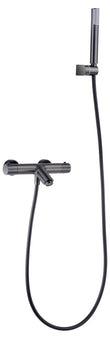 Kit Baño/Ducha Termostatico Monza Black Gun Metal