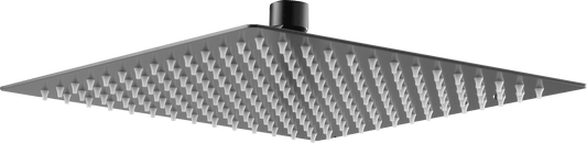 Rociador Cuadrado 30X30 Black Gun Metal