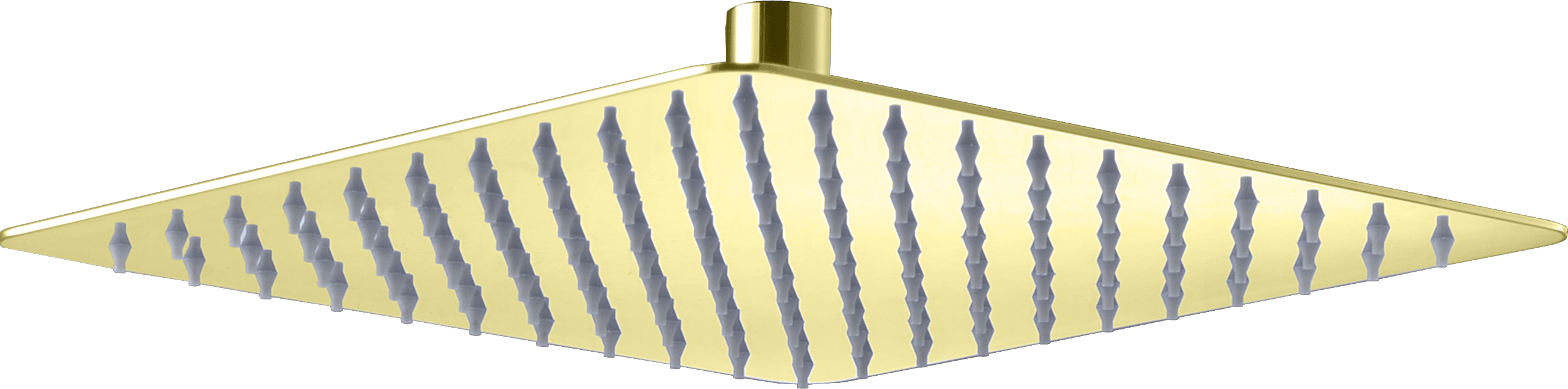 Rociador Cuadrado 30X30 Oro Brillo