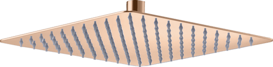Rociador Cuadrado 30X30 Oro Rosa Brillo