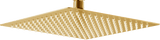 Rociador Cuadrado 30X30 Oro Cepillado