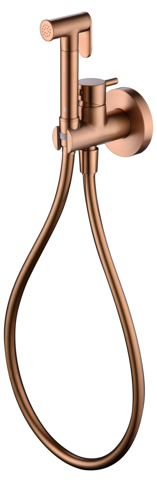 Grifo Empotrado De Bidé Múnich Oro Rosa Cepillado