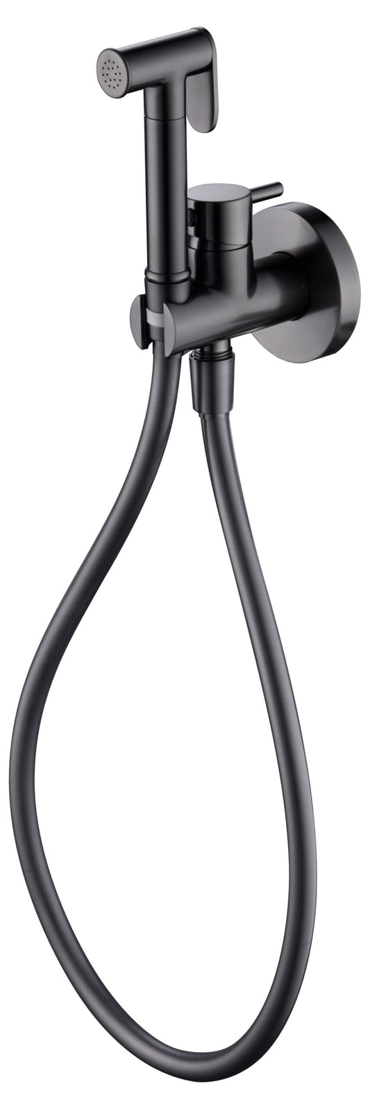 Grifo Empotrado De Bidé Múnich Black Gun Metal